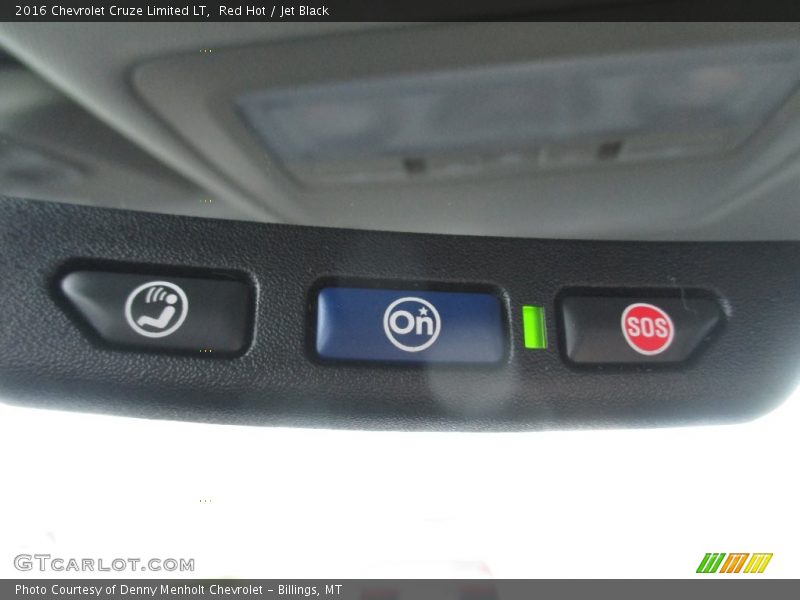 Red Hot / Jet Black 2016 Chevrolet Cruze Limited LT