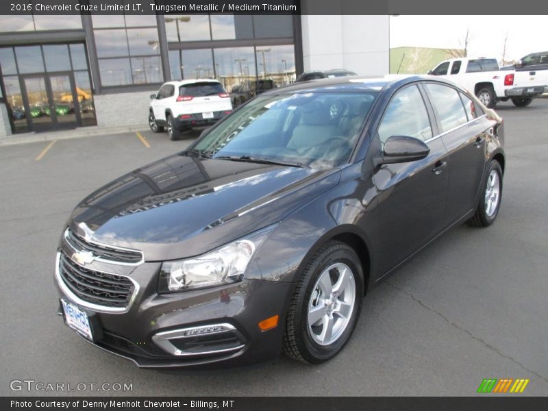 Tungsten Metallic / Medium Titanium 2016 Chevrolet Cruze Limited LT