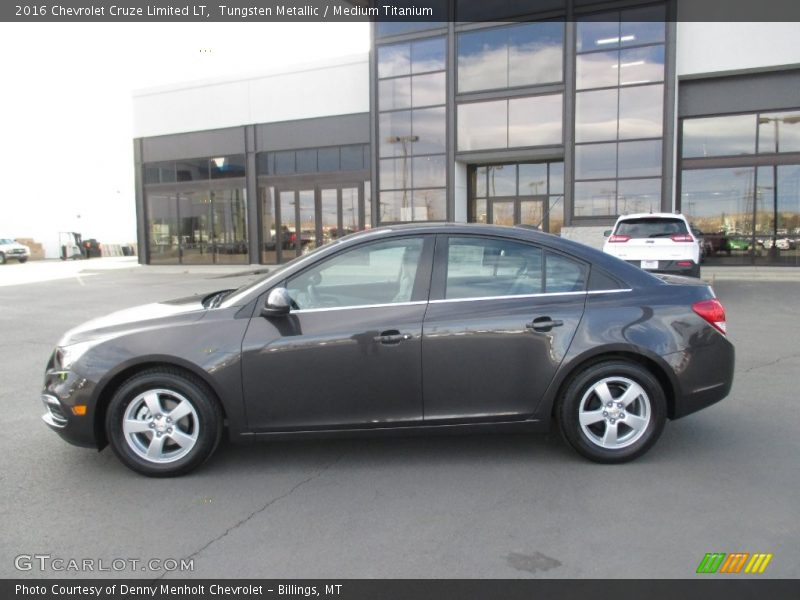 Tungsten Metallic / Medium Titanium 2016 Chevrolet Cruze Limited LT