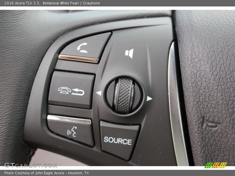 Bellanova White Pearl / Graystone 2016 Acura TLX 3.5