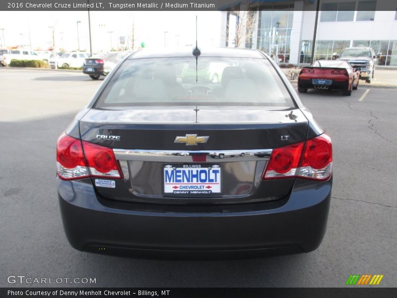 Tungsten Metallic / Medium Titanium 2016 Chevrolet Cruze Limited LT