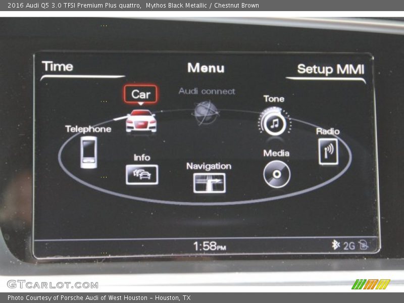 Mythos Black Metallic / Chestnut Brown 2016 Audi Q5 3.0 TFSI Premium Plus quattro