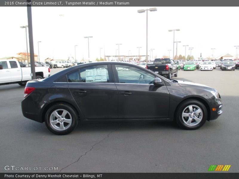 Tungsten Metallic / Medium Titanium 2016 Chevrolet Cruze Limited LT