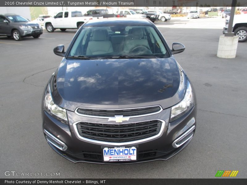 Tungsten Metallic / Medium Titanium 2016 Chevrolet Cruze Limited LT