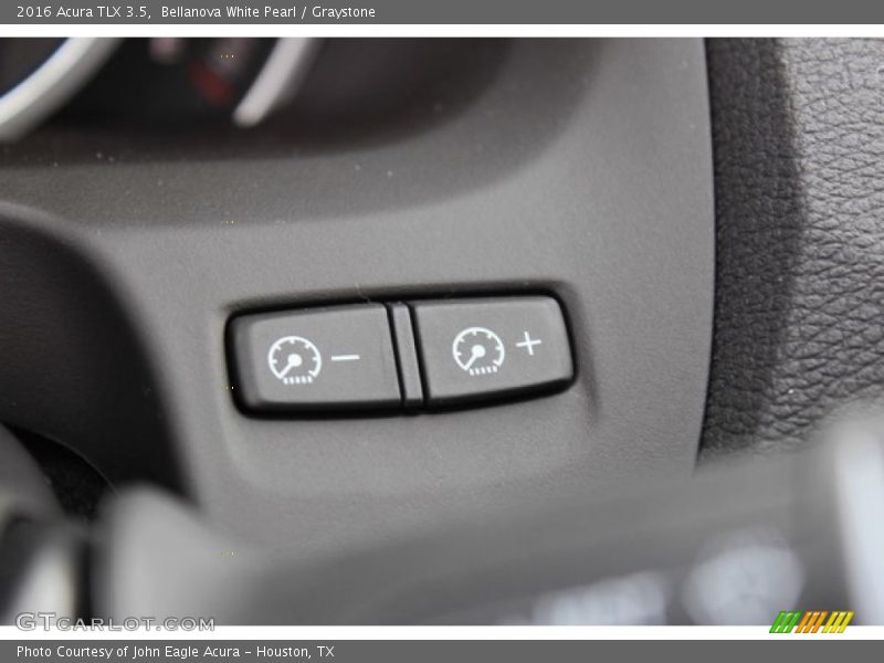 Bellanova White Pearl / Graystone 2016 Acura TLX 3.5