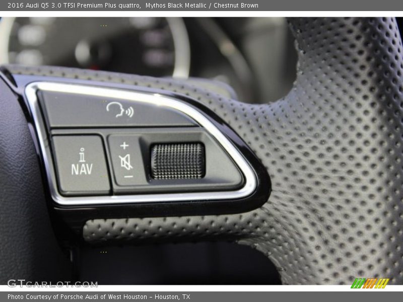 Mythos Black Metallic / Chestnut Brown 2016 Audi Q5 3.0 TFSI Premium Plus quattro