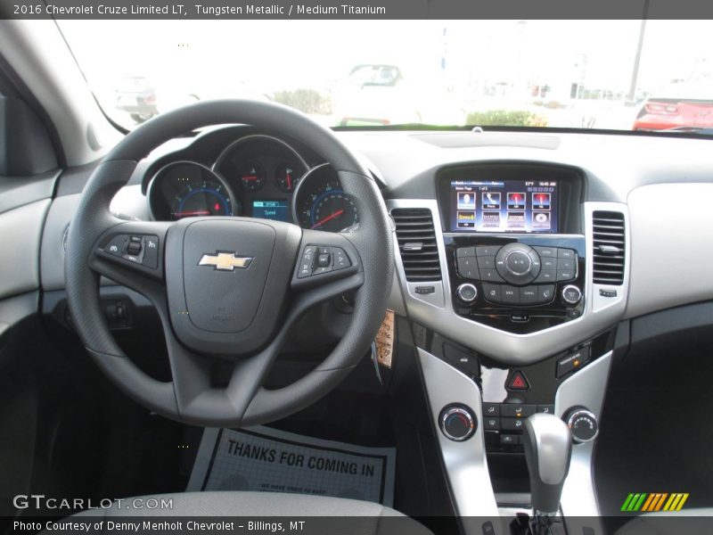 Tungsten Metallic / Medium Titanium 2016 Chevrolet Cruze Limited LT