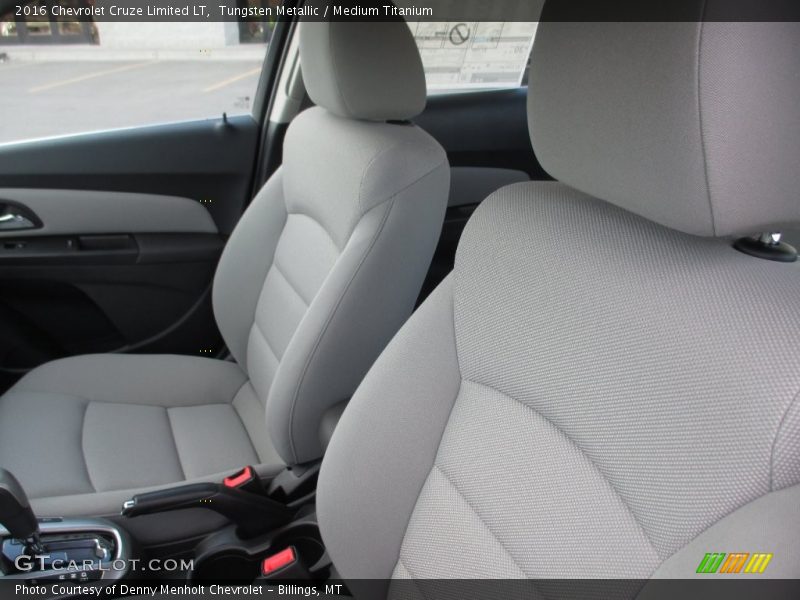 Tungsten Metallic / Medium Titanium 2016 Chevrolet Cruze Limited LT