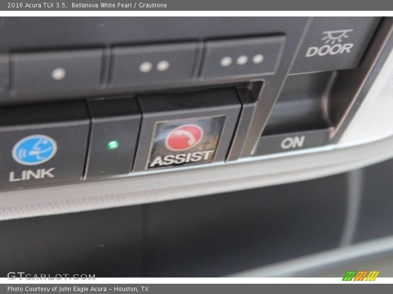 Bellanova White Pearl / Graystone 2016 Acura TLX 3.5