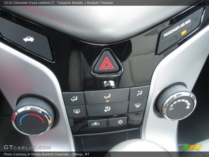 Tungsten Metallic / Medium Titanium 2016 Chevrolet Cruze Limited LT