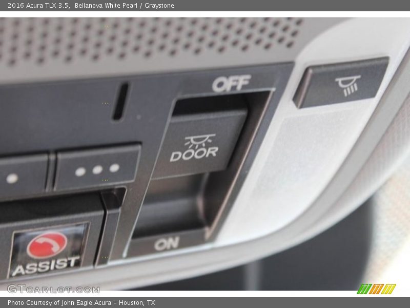 Bellanova White Pearl / Graystone 2016 Acura TLX 3.5
