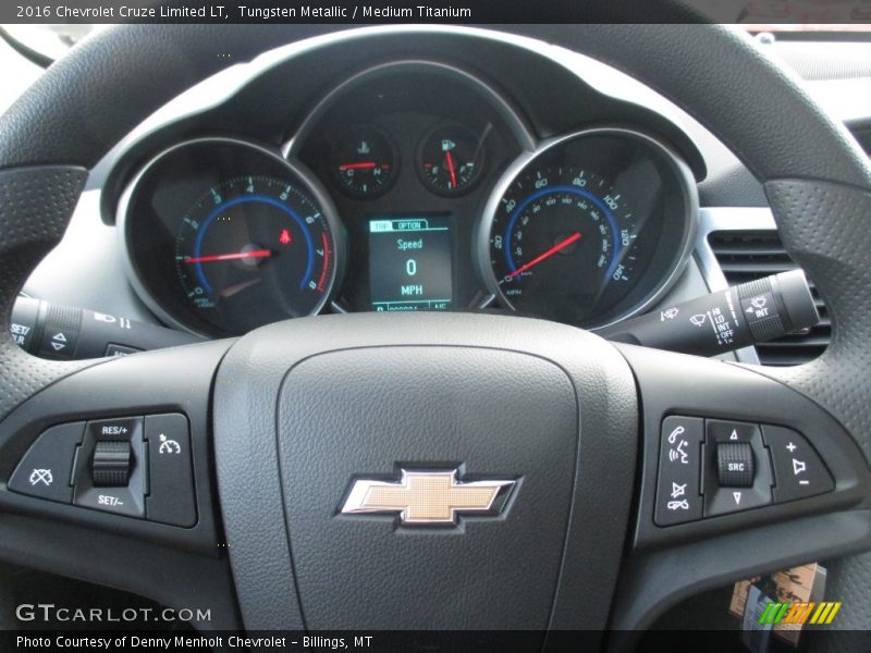 Tungsten Metallic / Medium Titanium 2016 Chevrolet Cruze Limited LT