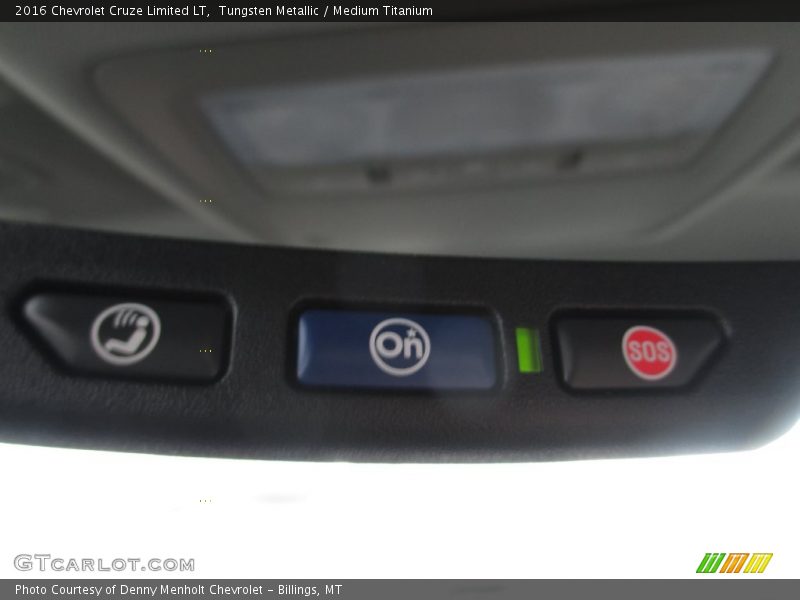 Tungsten Metallic / Medium Titanium 2016 Chevrolet Cruze Limited LT