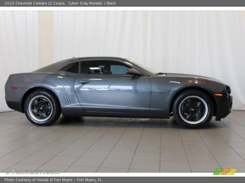 Cyber Gray Metallic / Black 2010 Chevrolet Camaro LS Coupe