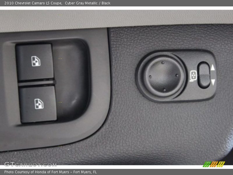 Cyber Gray Metallic / Black 2010 Chevrolet Camaro LS Coupe