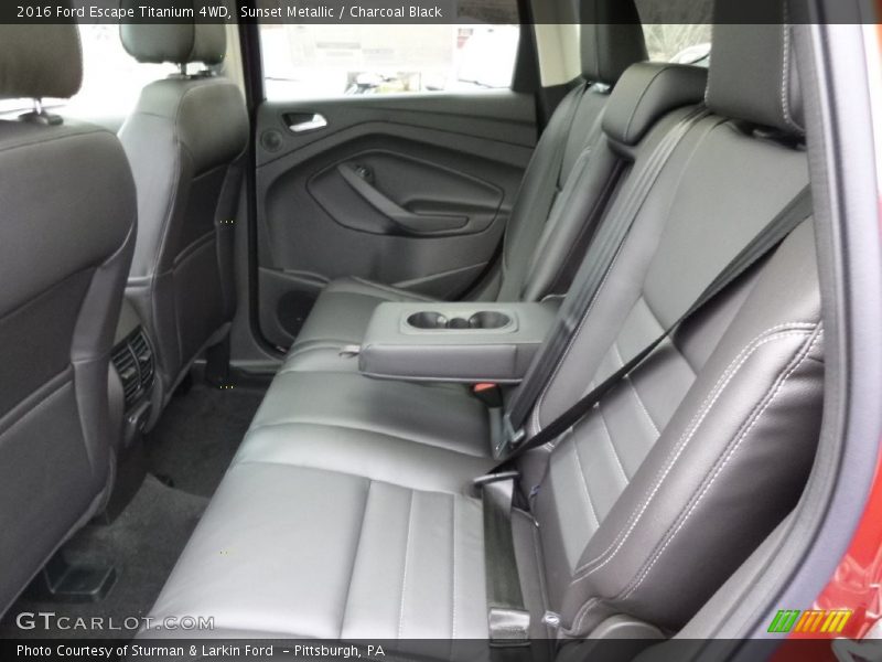 Sunset Metallic / Charcoal Black 2016 Ford Escape Titanium 4WD