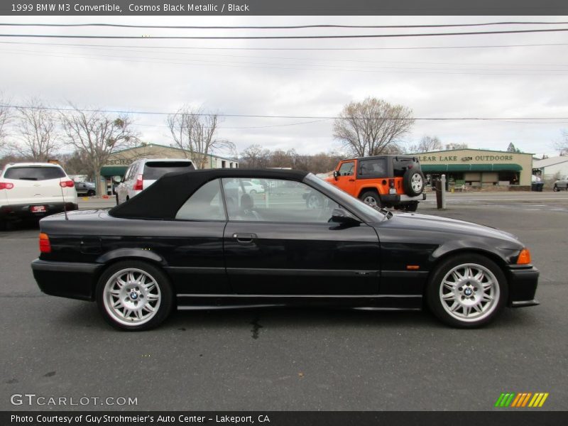 Cosmos Black Metallic / Black 1999 BMW M3 Convertible