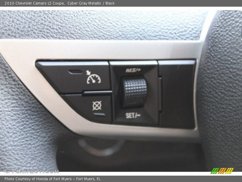 Cyber Gray Metallic / Black 2010 Chevrolet Camaro LS Coupe