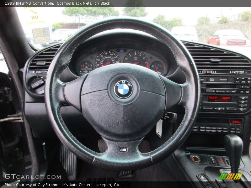 Cosmos Black Metallic / Black 1999 BMW M3 Convertible
