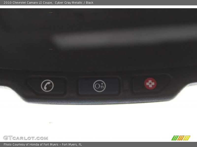 Cyber Gray Metallic / Black 2010 Chevrolet Camaro LS Coupe