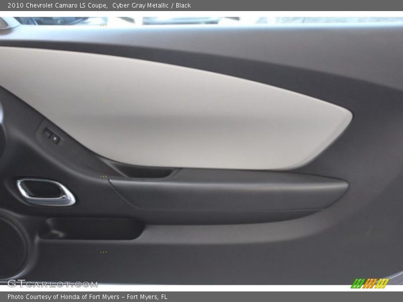 Cyber Gray Metallic / Black 2010 Chevrolet Camaro LS Coupe
