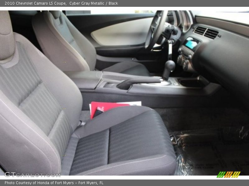 Cyber Gray Metallic / Black 2010 Chevrolet Camaro LS Coupe