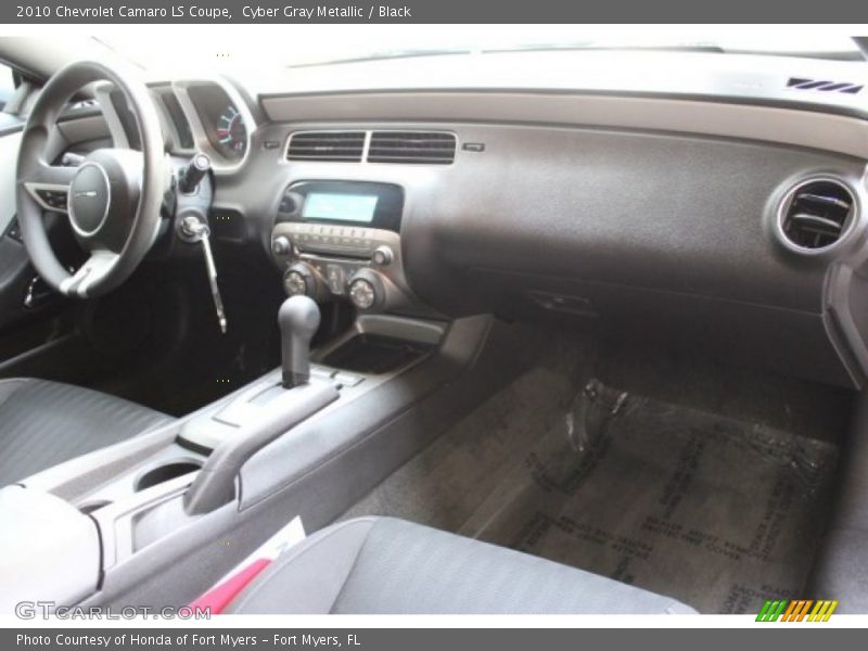 Cyber Gray Metallic / Black 2010 Chevrolet Camaro LS Coupe