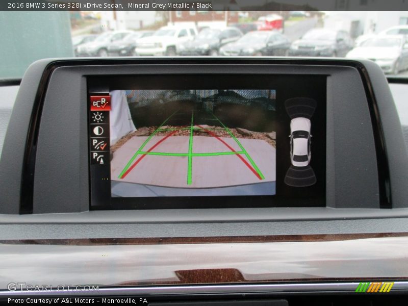 Mineral Grey Metallic / Black 2016 BMW 3 Series 328i xDrive Sedan