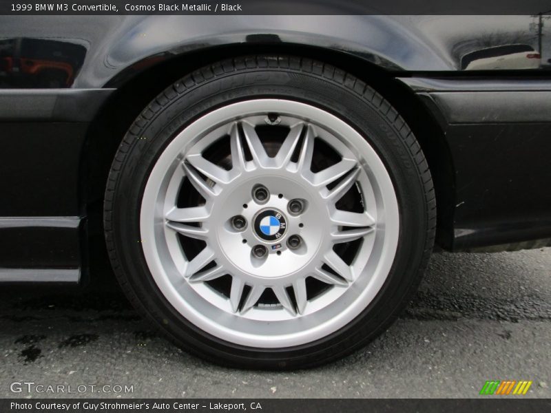 Cosmos Black Metallic / Black 1999 BMW M3 Convertible