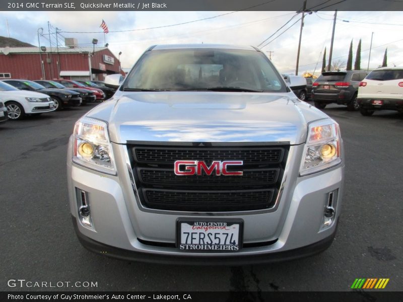 Quicksilver Metallic / Jet Black 2014 GMC Terrain SLE