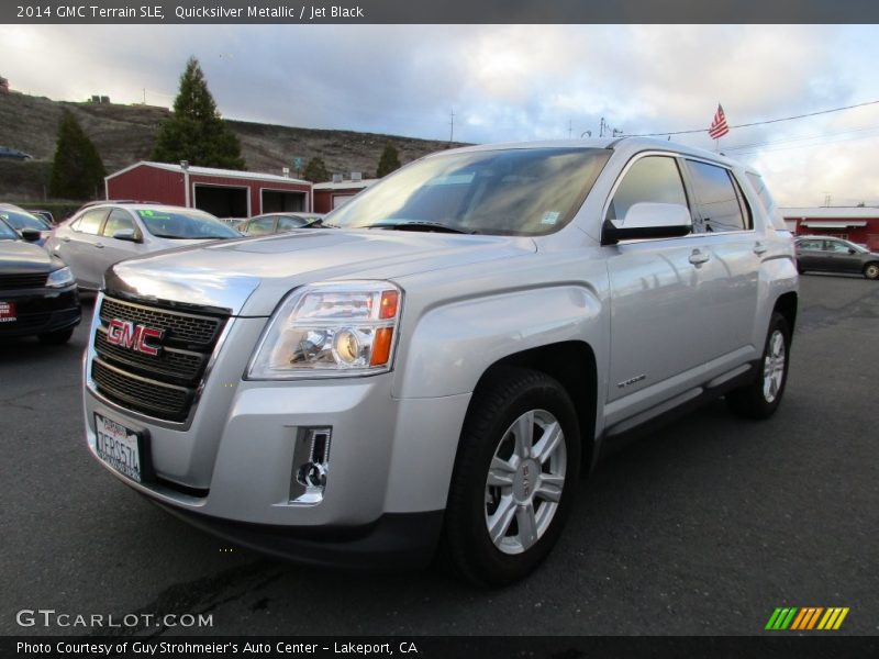 Quicksilver Metallic / Jet Black 2014 GMC Terrain SLE