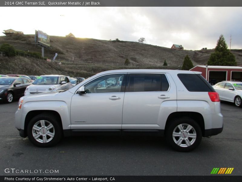 Quicksilver Metallic / Jet Black 2014 GMC Terrain SLE