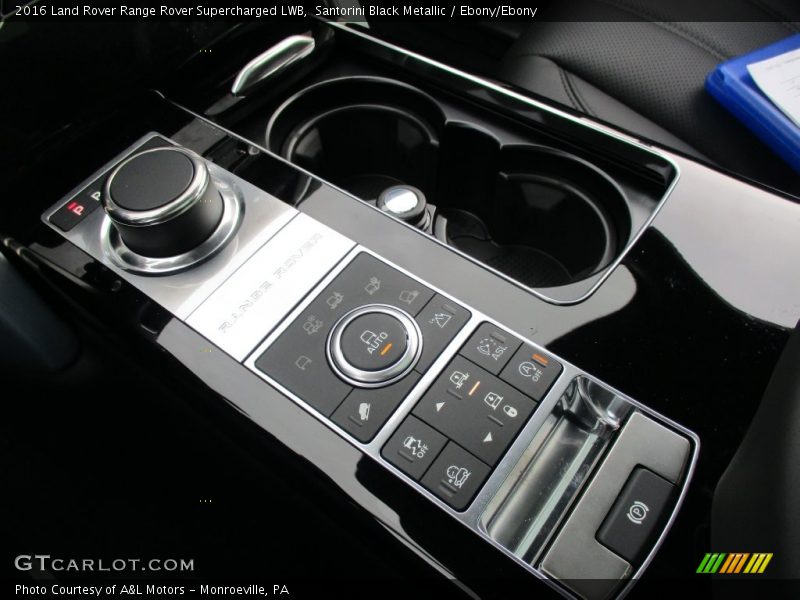 Controls of 2016 Range Rover Supercharged LWB