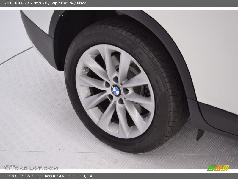 Alpine White / Black 2013 BMW X3 xDrive 28i