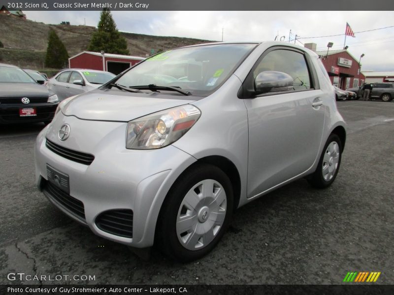 Classic Silver Metallic / Dark Gray 2012 Scion iQ