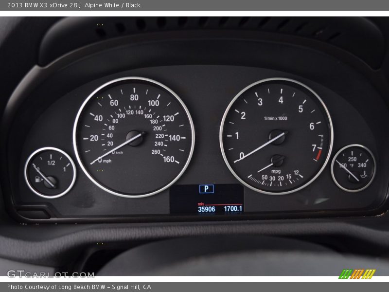 Alpine White / Black 2013 BMW X3 xDrive 28i
