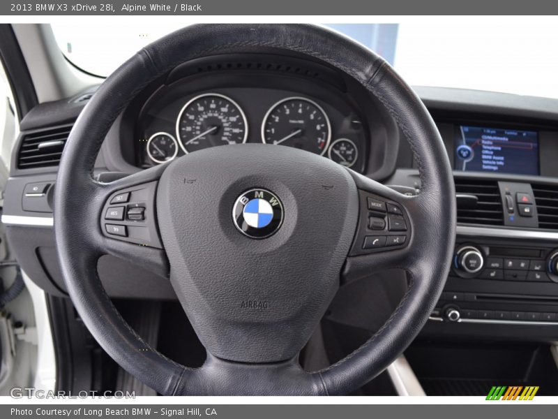 Alpine White / Black 2013 BMW X3 xDrive 28i