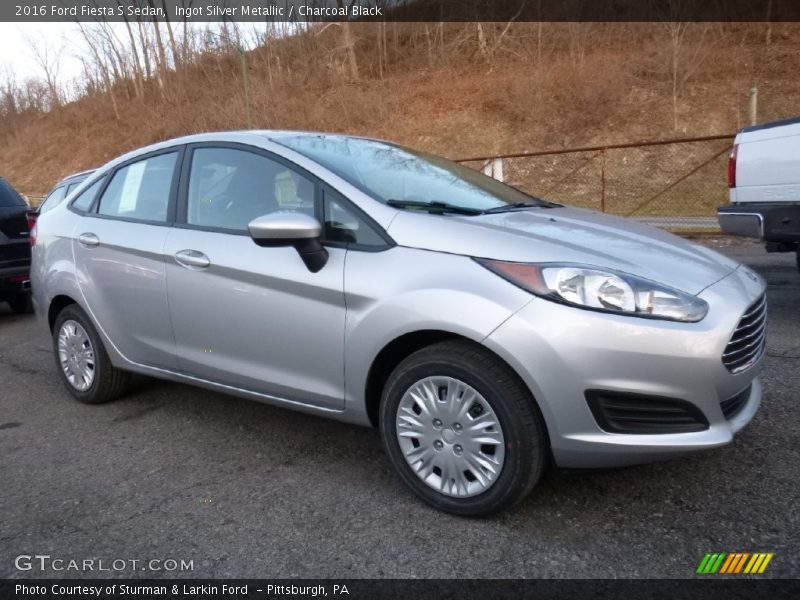  2016 Fiesta S Sedan Ingot Silver Metallic