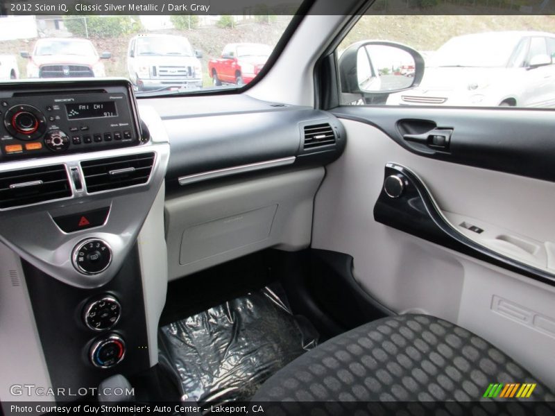 Classic Silver Metallic / Dark Gray 2012 Scion iQ