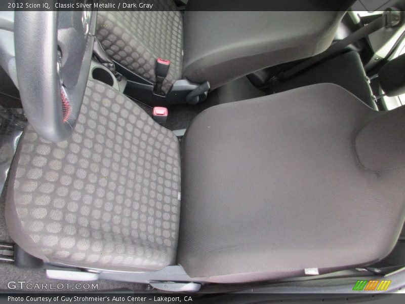Classic Silver Metallic / Dark Gray 2012 Scion iQ