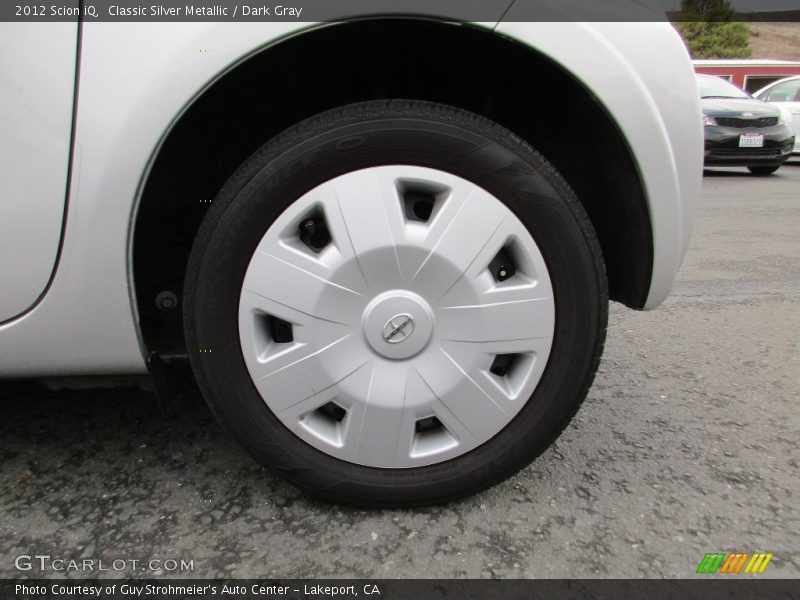 Classic Silver Metallic / Dark Gray 2012 Scion iQ