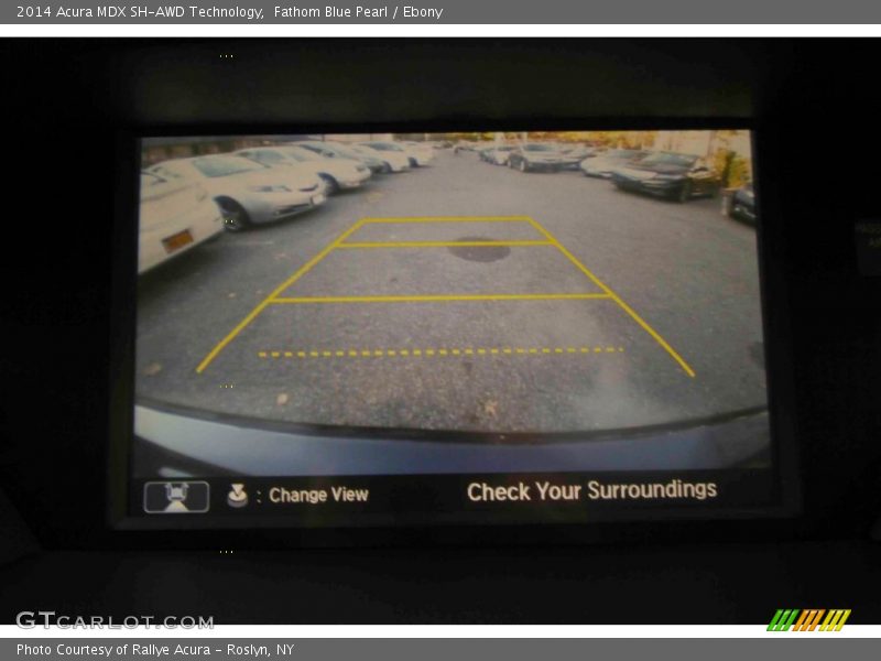 Fathom Blue Pearl / Ebony 2014 Acura MDX SH-AWD Technology