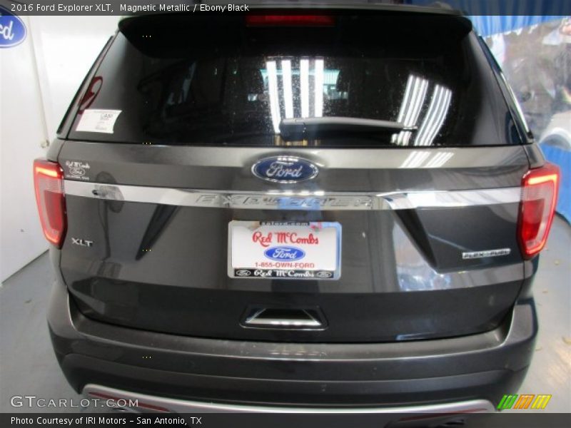 Magnetic Metallic / Ebony Black 2016 Ford Explorer XLT