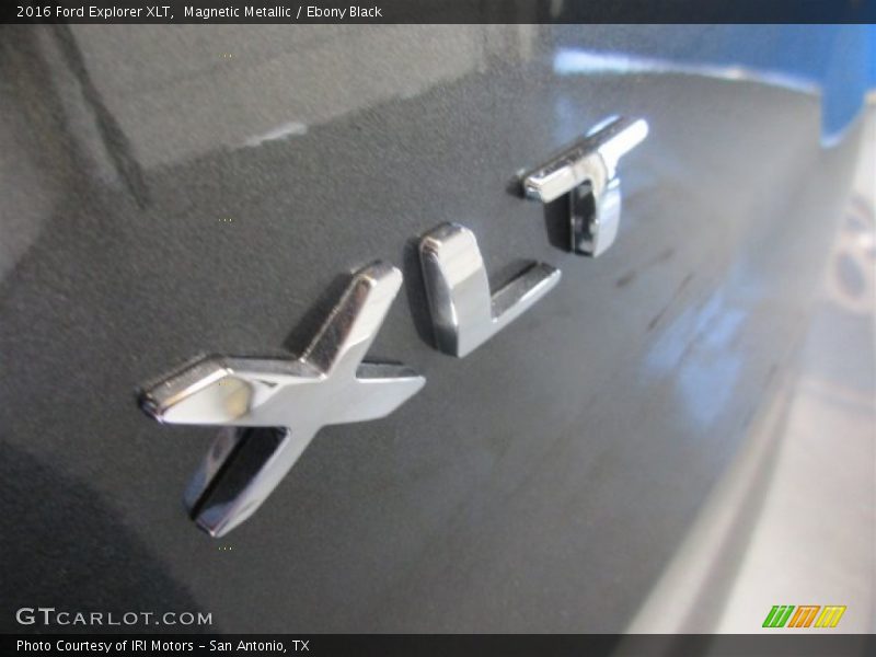 Magnetic Metallic / Ebony Black 2016 Ford Explorer XLT