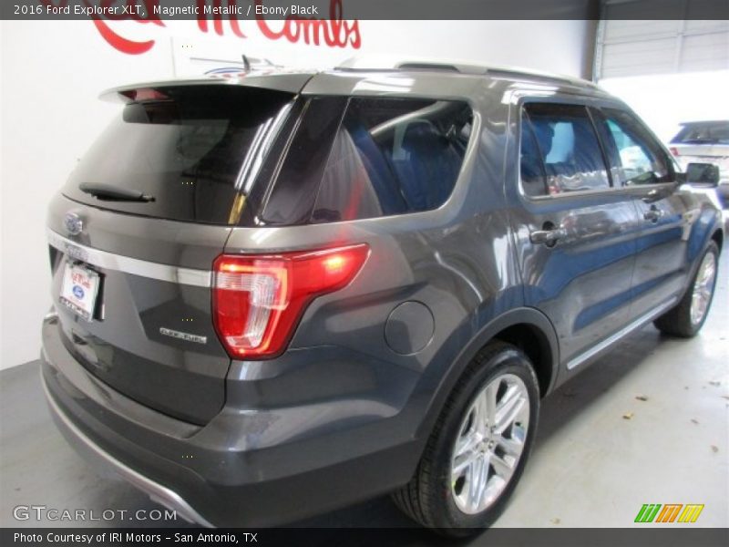Magnetic Metallic / Ebony Black 2016 Ford Explorer XLT