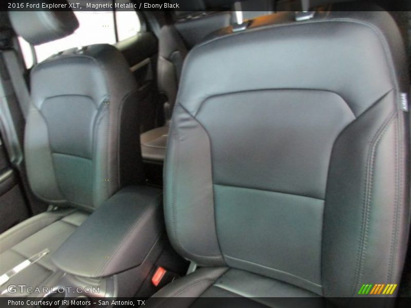 Magnetic Metallic / Ebony Black 2016 Ford Explorer XLT