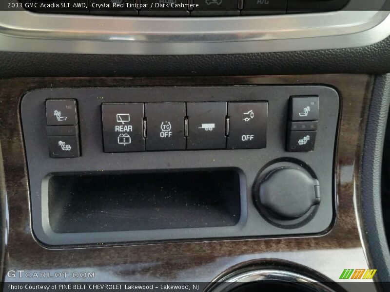 Crystal Red Tintcoat / Dark Cashmere 2013 GMC Acadia SLT AWD