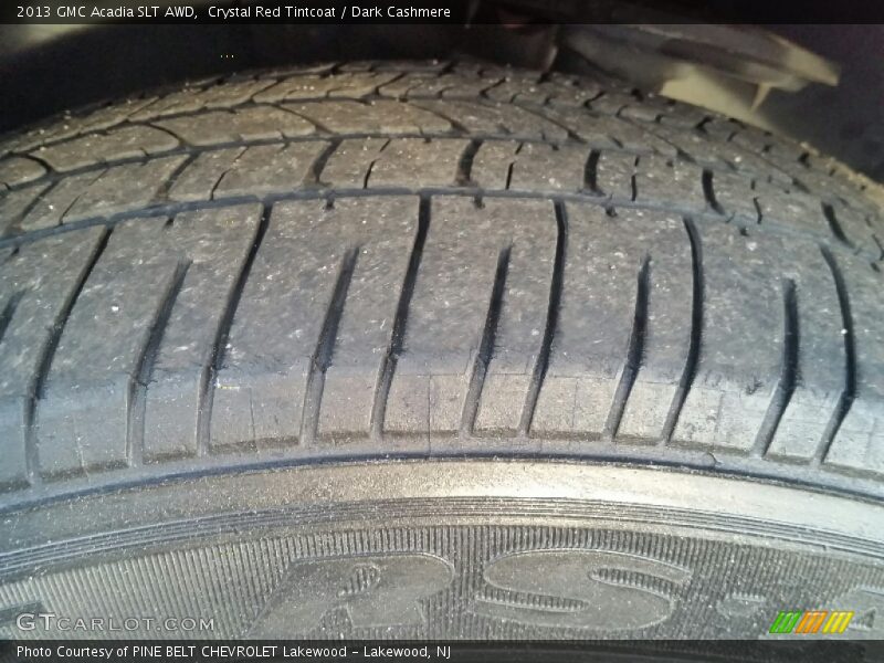 Crystal Red Tintcoat / Dark Cashmere 2013 GMC Acadia SLT AWD