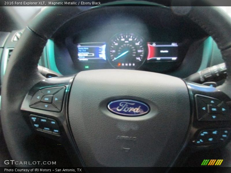 Magnetic Metallic / Ebony Black 2016 Ford Explorer XLT