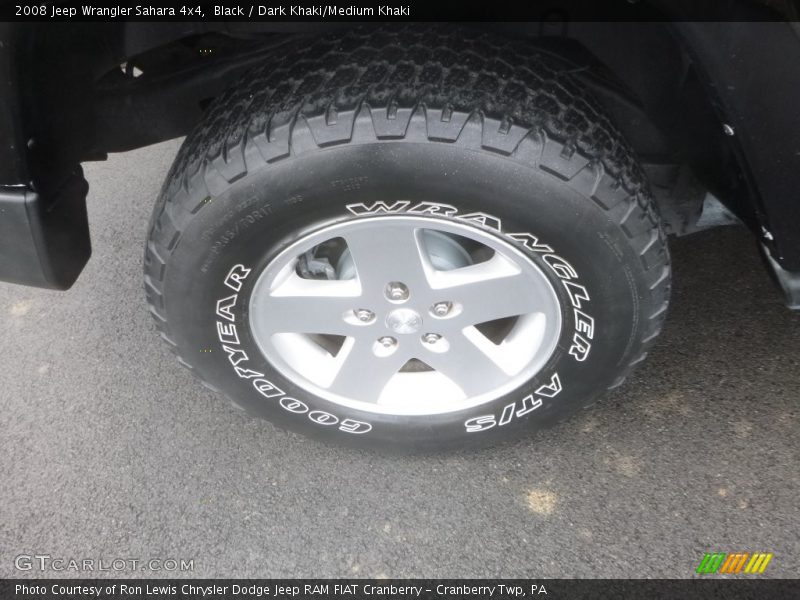 Black / Dark Khaki/Medium Khaki 2008 Jeep Wrangler Sahara 4x4